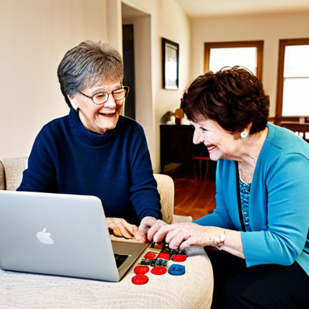 Multigenerational Home - Shared Space & Community**
"A bright and welcoming shared living space in a multigenerational home. Grandparents playing board games with children, a young adult working on a laptop nearby. Warm lighting, comfortable furniture, books and plants. Emphasis on connection and joy. fully clothed, safe for work, appropriate content, perfect anatomy, natural proportions, professional, modest."
**